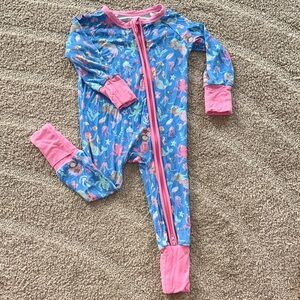 Blue and Pink Kids Onsie